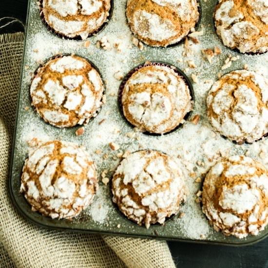 Pumpkin Cinnamon Sugar Muffins