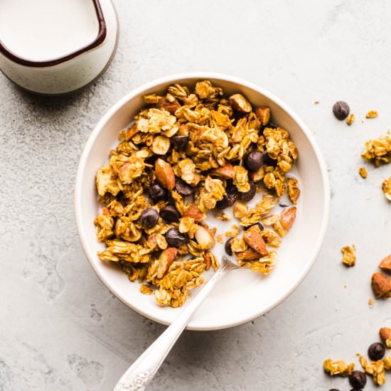 Easy Pumpkin Granola