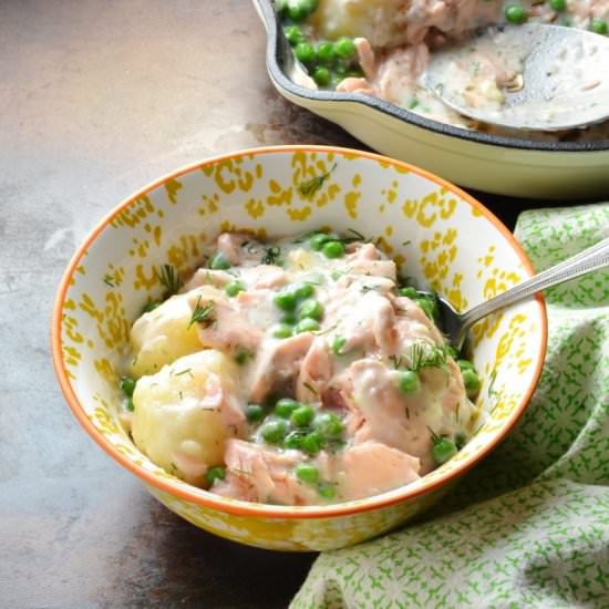 Salmon+Potatoes Casserole