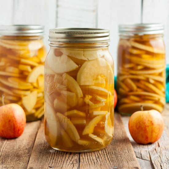 Canning Apple Pie Filling
