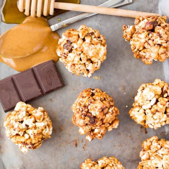 Healthy Popcorn Balls