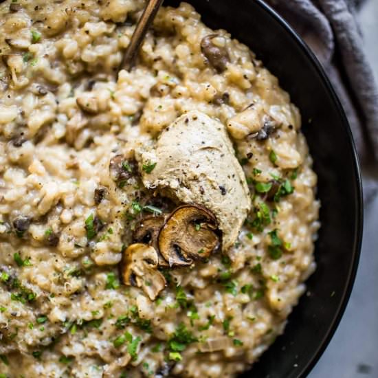 Mushroom Risotto