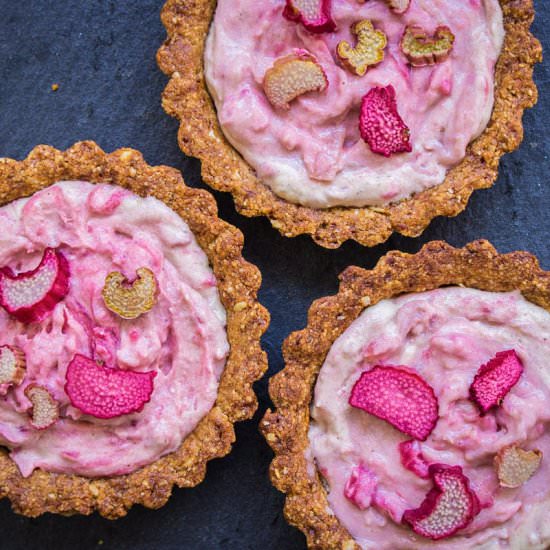 Spiced Rhubarb Tarts