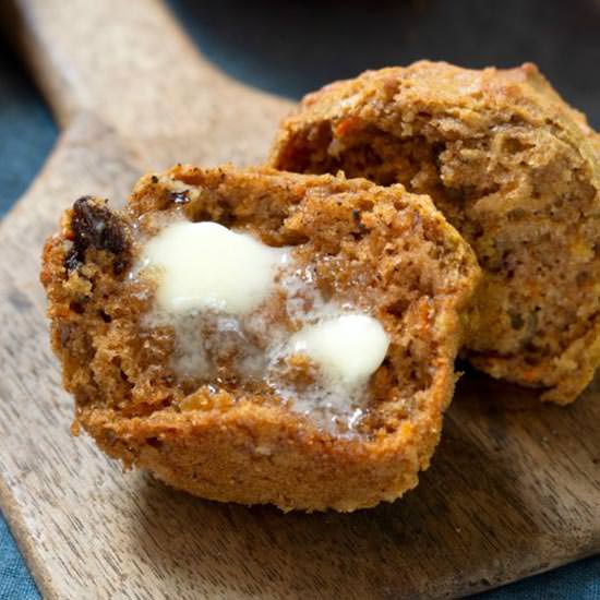 Whole Wheat Harvest Muffins