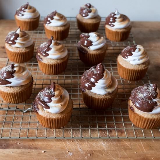 S’mores Cupcakes