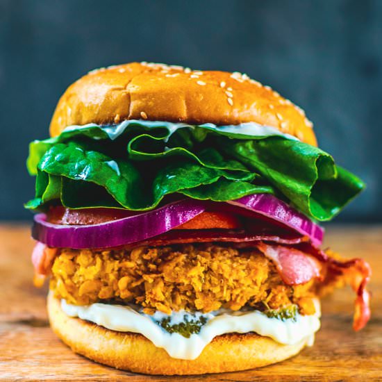 Healthy Crispy Chicken Sandwich