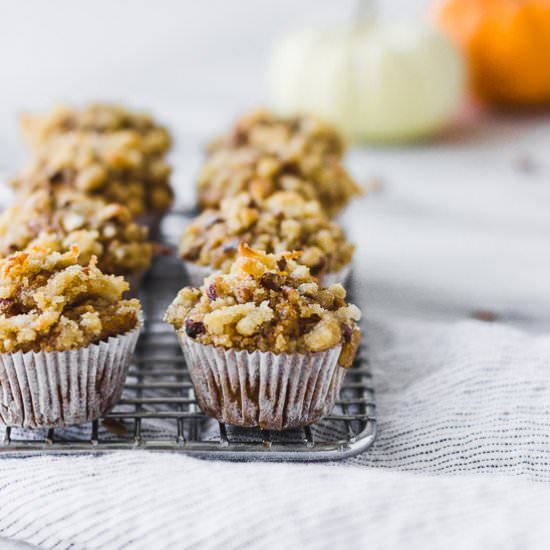 Mini Pumpkin Coconut Muffins