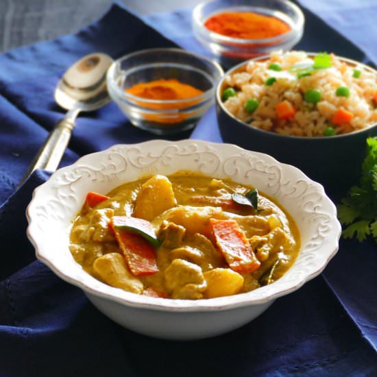Instant Pot Thai Yellow Curry