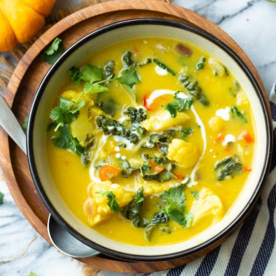 Spicy Thai Pumpkin Soup
