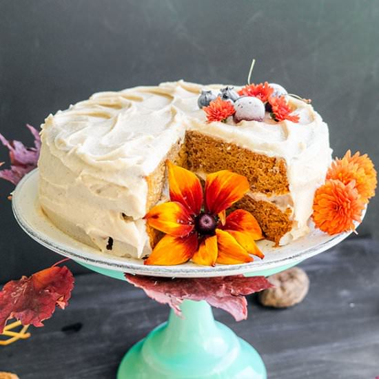 Chai Pumpkin Cake