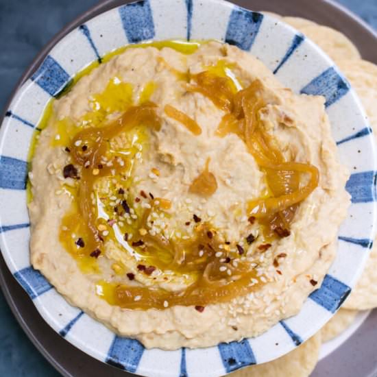 Caramelized Onion Hummus