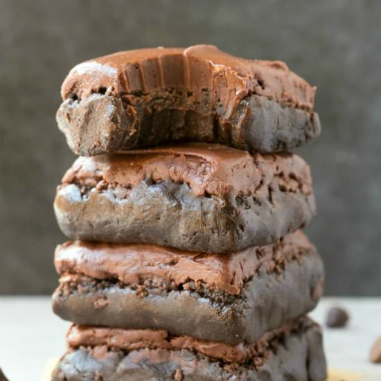 No Bake Low Carb Brownies