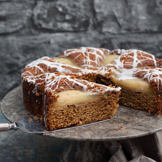 Pear and Ginger Cake