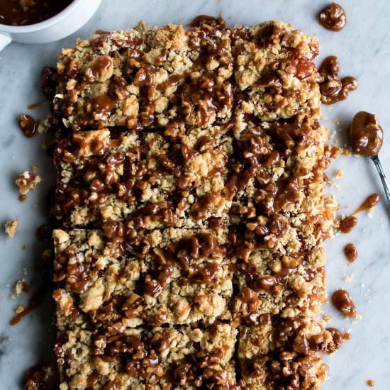 Apple Crumb Bars