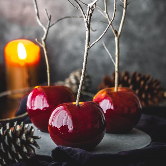 Poison Halloween Apples