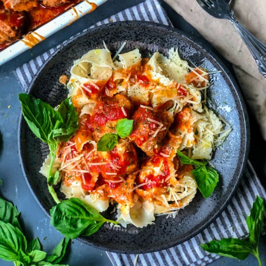 Cheese Stuffed Meatballs