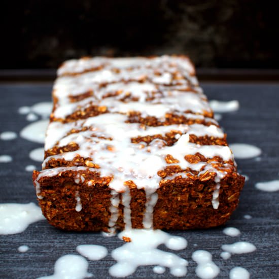 Glazed Pumpkin Pie Loaf