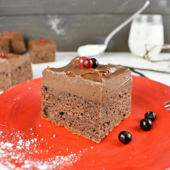 Sour Cream Chocolate Cake
