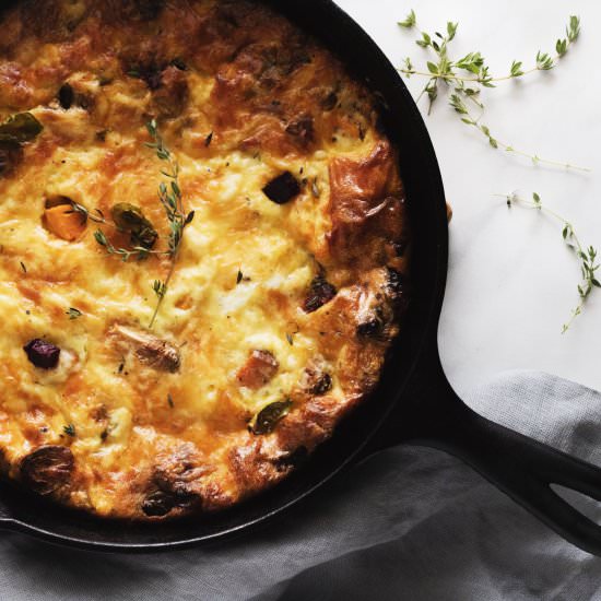 Fall Vegetable Frittata