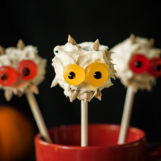 Vegan Monster Cake Pops