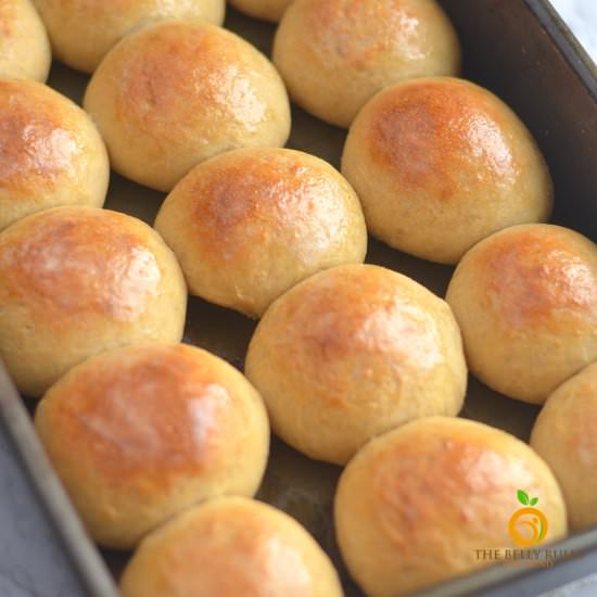 NO KNEAD HOMEMADE  DINNER ROLL