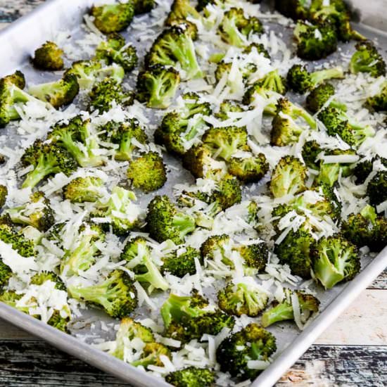 Roasted Broccoli Lemon Pecorino