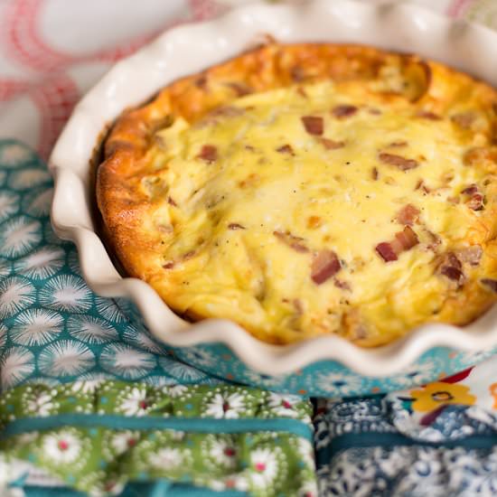Crustless Quiche