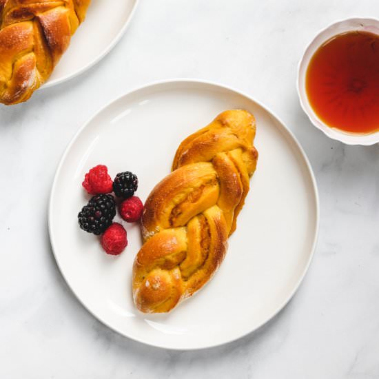 Pumpkin Bread Twists