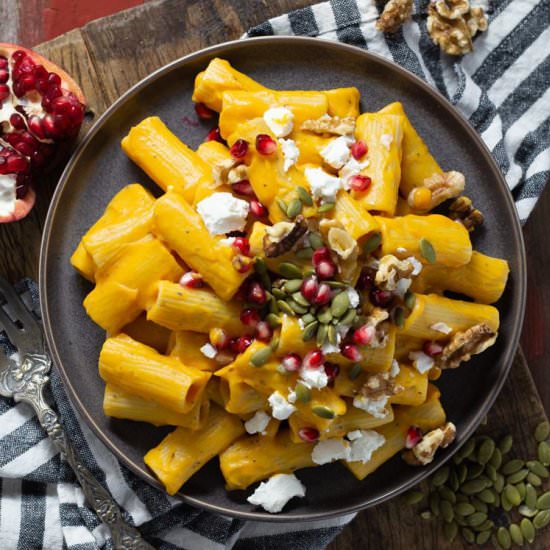 easy butternut squash pasta