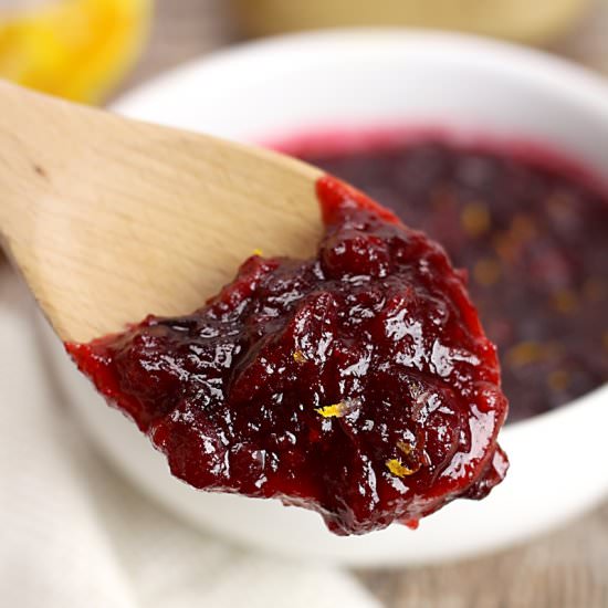Homemade Cranberry Sauce