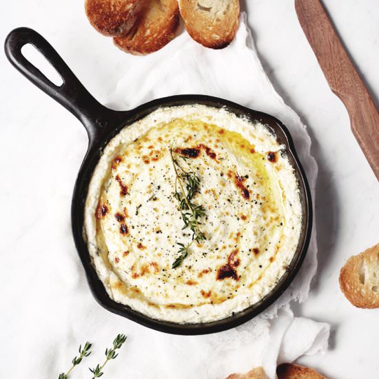 Baked Goat Cheese Dip