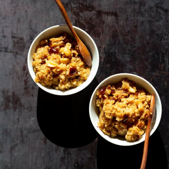 Instant Pot Sooji Halwa