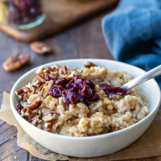 Instant Pot Steel Cut Oats