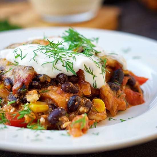 Vegan Taco Casserole