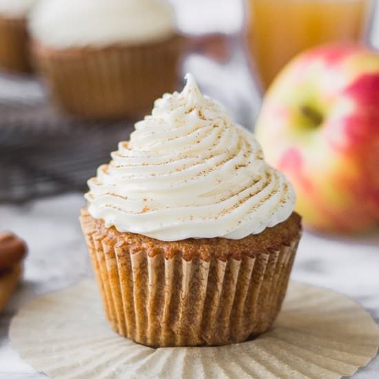 Apple Cider Cupcakes