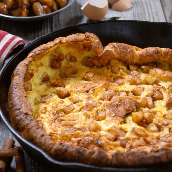 Apple Dutch Baby Pancake