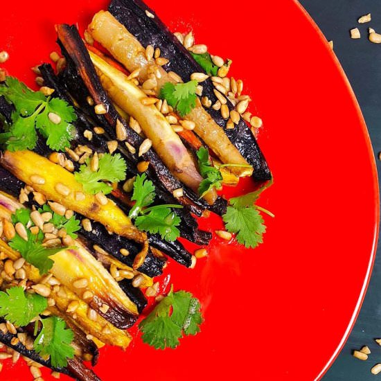 Carrots & Ginger Brown Butter Sauce