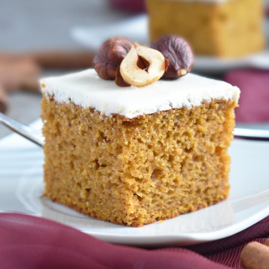 Pumpkin Sheet Cake
