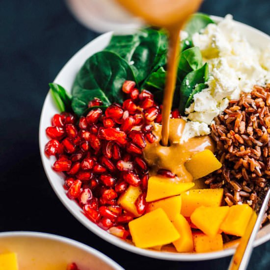 Autumn Pomegranate Salad