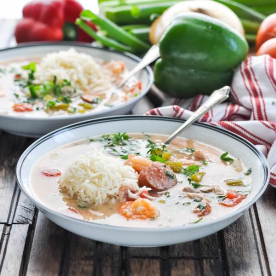 Healthy Slow Cooker Gumbo