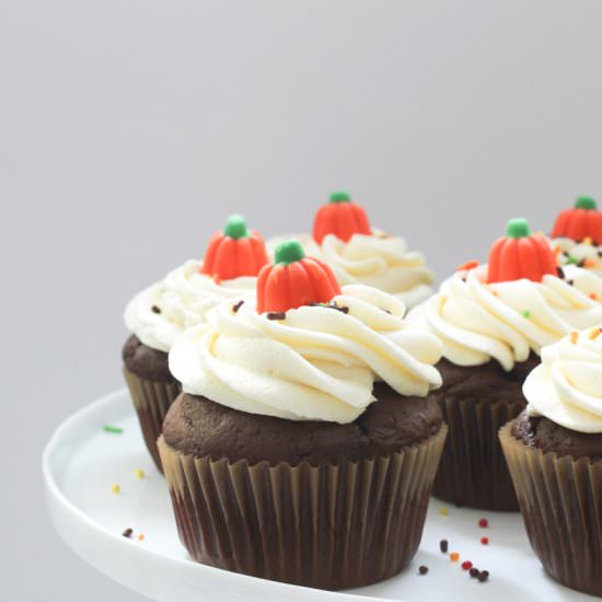 Homemade Chocolate Cupcakes