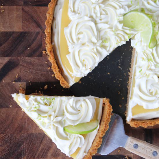 Key lime tart