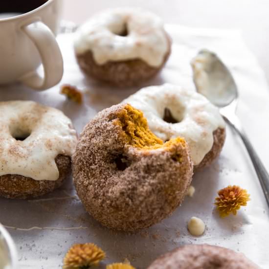 Baked Pumpkin Spice Donuts