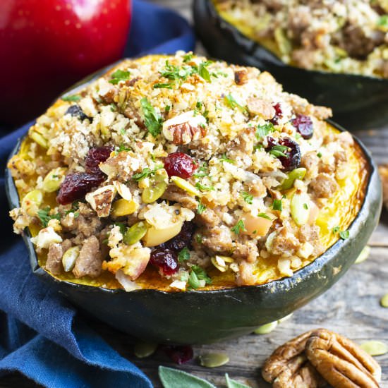 Stuffed Acorn Squash