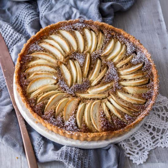 Apple Frangipane Tart