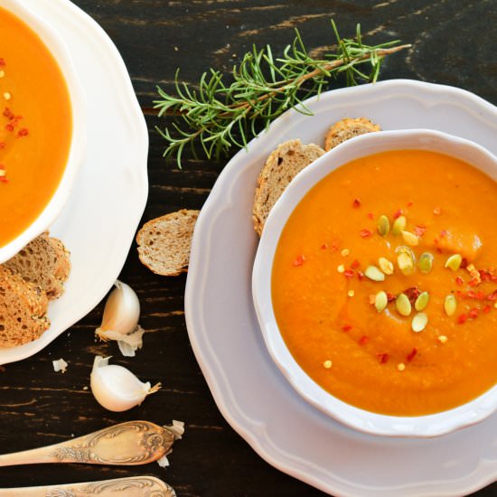 Roasted Butternut Squash soup