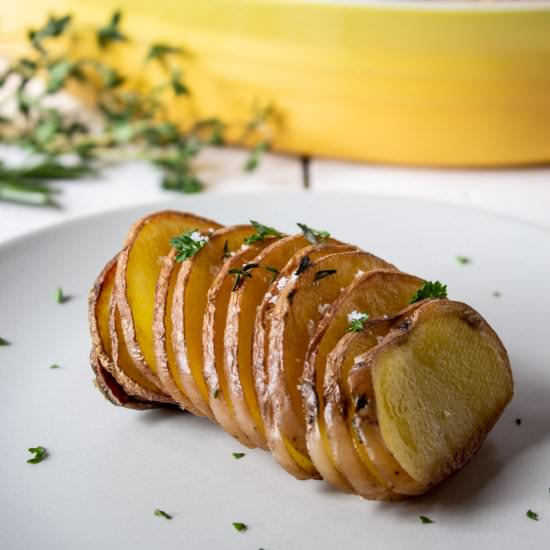 Roasted Hasselback Potatoes