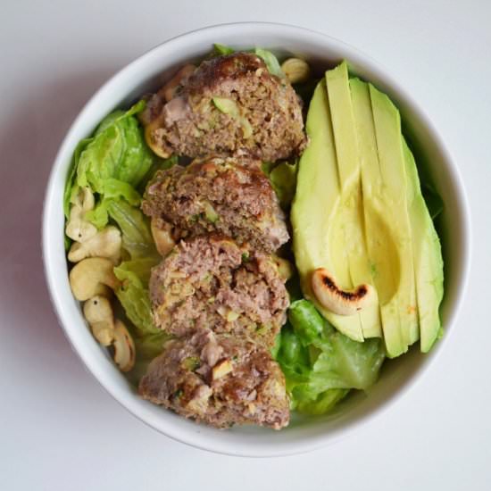 Pumpkin Sage Mini Meatloaves