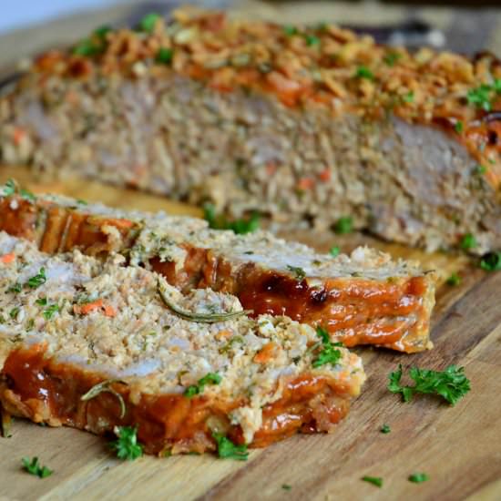 Chicken and Pork Meatloaf