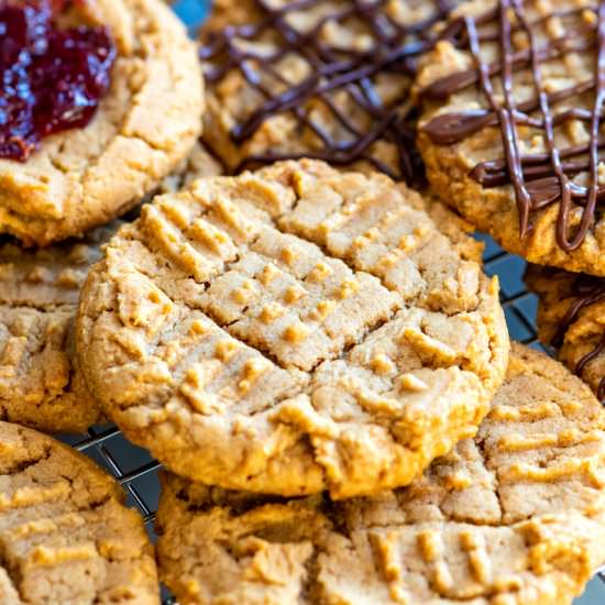 Easy Peanut Butter Cookies